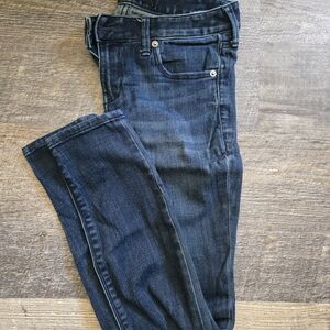 Express Dark Indigo Skinny Jeans